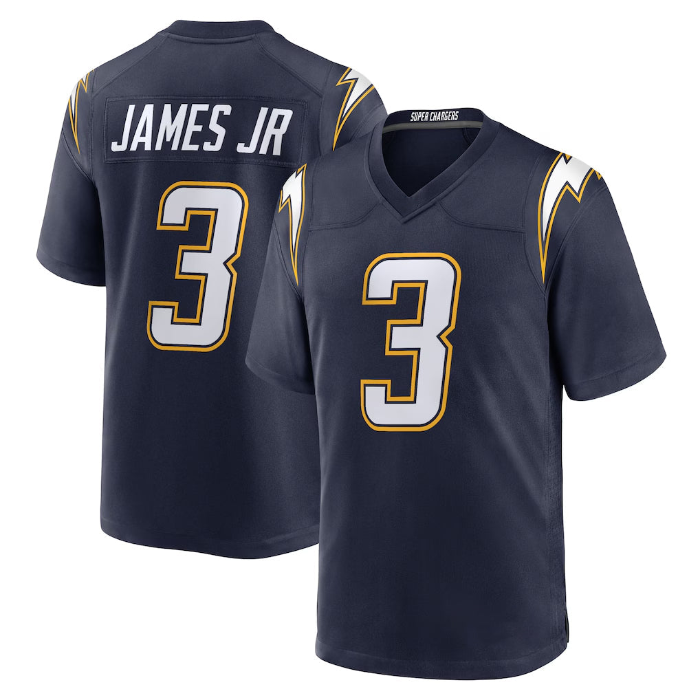 Fenge LA.Chargers #3 Derwin James Jr. Player Navy Alternate Home Game Stitched Jerseys