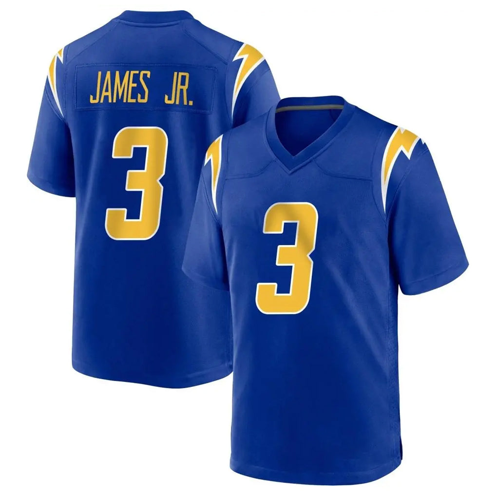 Fenge LA.Chargers #3 Derwin James Jr. Player Royal Home Game Stitched Jerseys