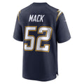 Fenge LA.Chargers #52 Khalil Mack Player Navy Alternate Game Stitched Jerseys