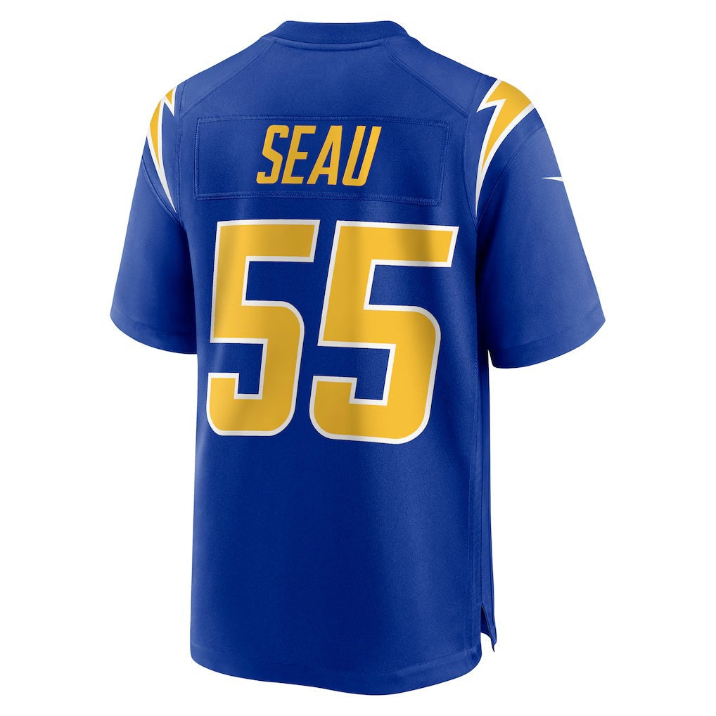 Fenge LA.Chargers #55 Junior Seau Royal Retired Player Alternate Game Stitched Jerseys