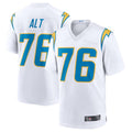 Fenge LA.Chargers #76 Joe Alt White 2024 Draft First Round Pick Player Game Jersey American Stitched Jerseys