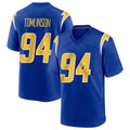Fenge LA.Chargers #94 Dalvin Tomlinson Player Royal Home Game Stitched Jerseys