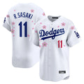 Fenge LA.Dodgers #11 Roki Sasaki Player White Tokyo Series Vapor Premier Limited Stitched Jerseys