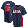 Fenge LA.Dodgers #16 Will Smith Player Navy USA 2026 World Classic Limited Home Stitched Jerseys