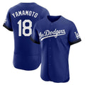 Fenge LA.Dodgers #18 Yoshinobu Yamamoto Player Royal City Connect Elite Home Stitched Jerseys