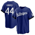 Fenge LA.Dodgers #44 Andy Pages Player Royal City Connect Home Game Stitched Jerseys