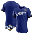 Fenge LA.Dodgers Blank Player Royal City Connect Elite Home World Series Stitched Jerseys