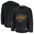 Fenge LA.Kings Black 2024 Military Appreciation Practice Jerseys