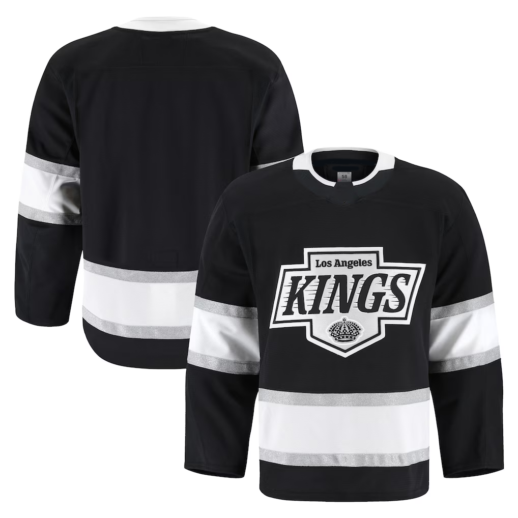 Fenge LA.Kings Black Home Authentic Pro Jerseys