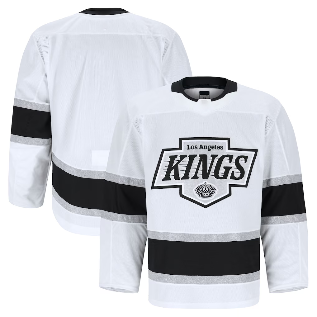 Fenge LA.Kings White Away Authentic Pro Jerseys