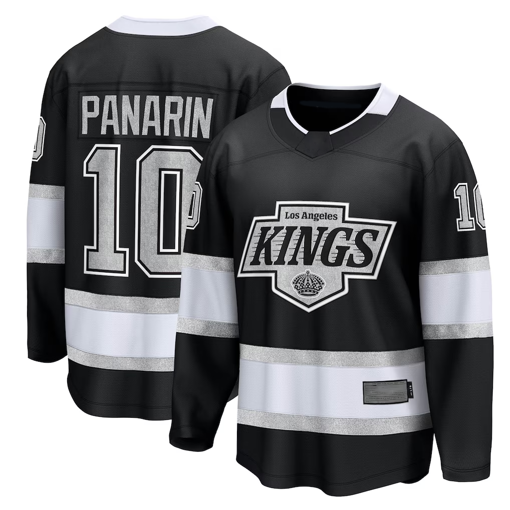 Fenge LA.Kings #10 Artemi Panarin Black Home Breakaway Jerseys