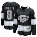 Fenge LA.Kings #8 Drew Doughty Black Home Premier Breakaway Player Jerseys
