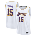 Fenge LA.Lakers #15 Austin Reaves White Fast Break Replica Player Stitched Jerseys - Association Edition