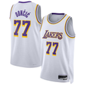 Fenge LA.Lakers #77 Luka Don?i? White Swingman Stitched Jerseys - Association Edition