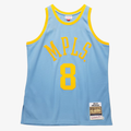 Fenge LA.Lakers #8 Kobe Bryant Mitchell & Ness Powder Blue 2001-2002 Hardwood Classics Authentic Player Stitched Jerseys