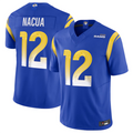 Fenge LA.Rams #12 Puka Nacua Royal Vapor F.U.S.E. Limited Player Stitched Jerseys