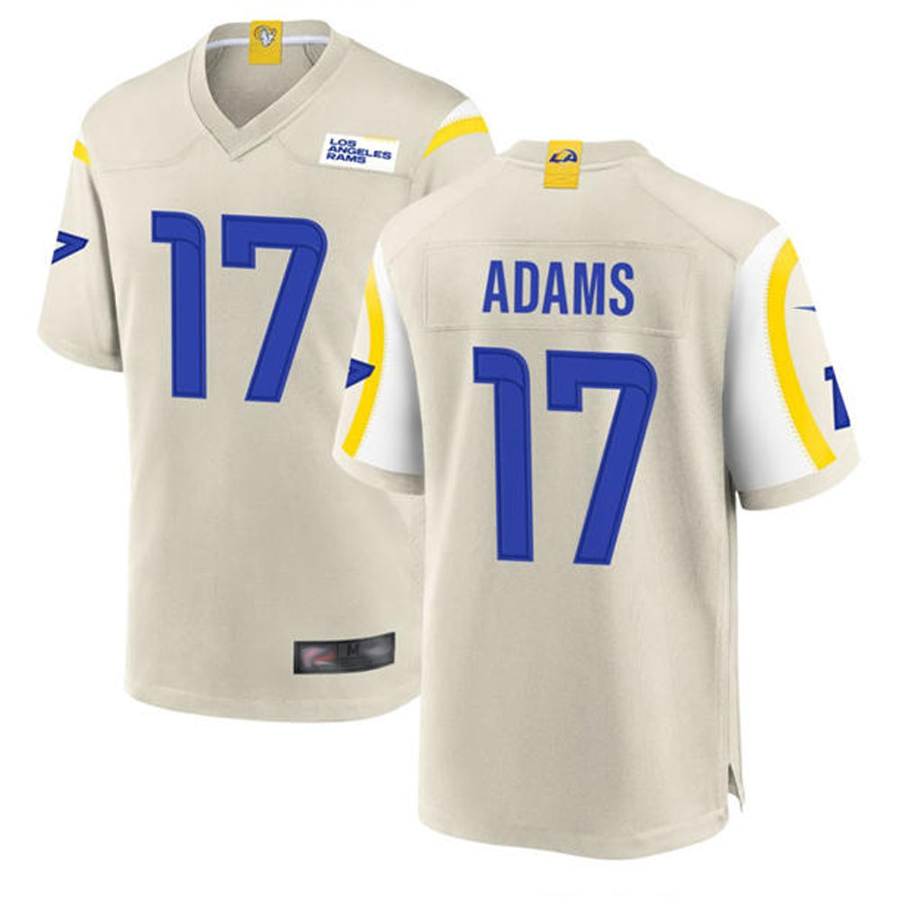 Fenge LA.Rams #17 Davante Adams Player Bone Vapor F.U.S.E. Limited Stitched Jerseys
