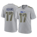 Fenge LA.Rams #17 Davante Adams Player Gray Atmosphere Fashion Home Game Stitched Jerseys