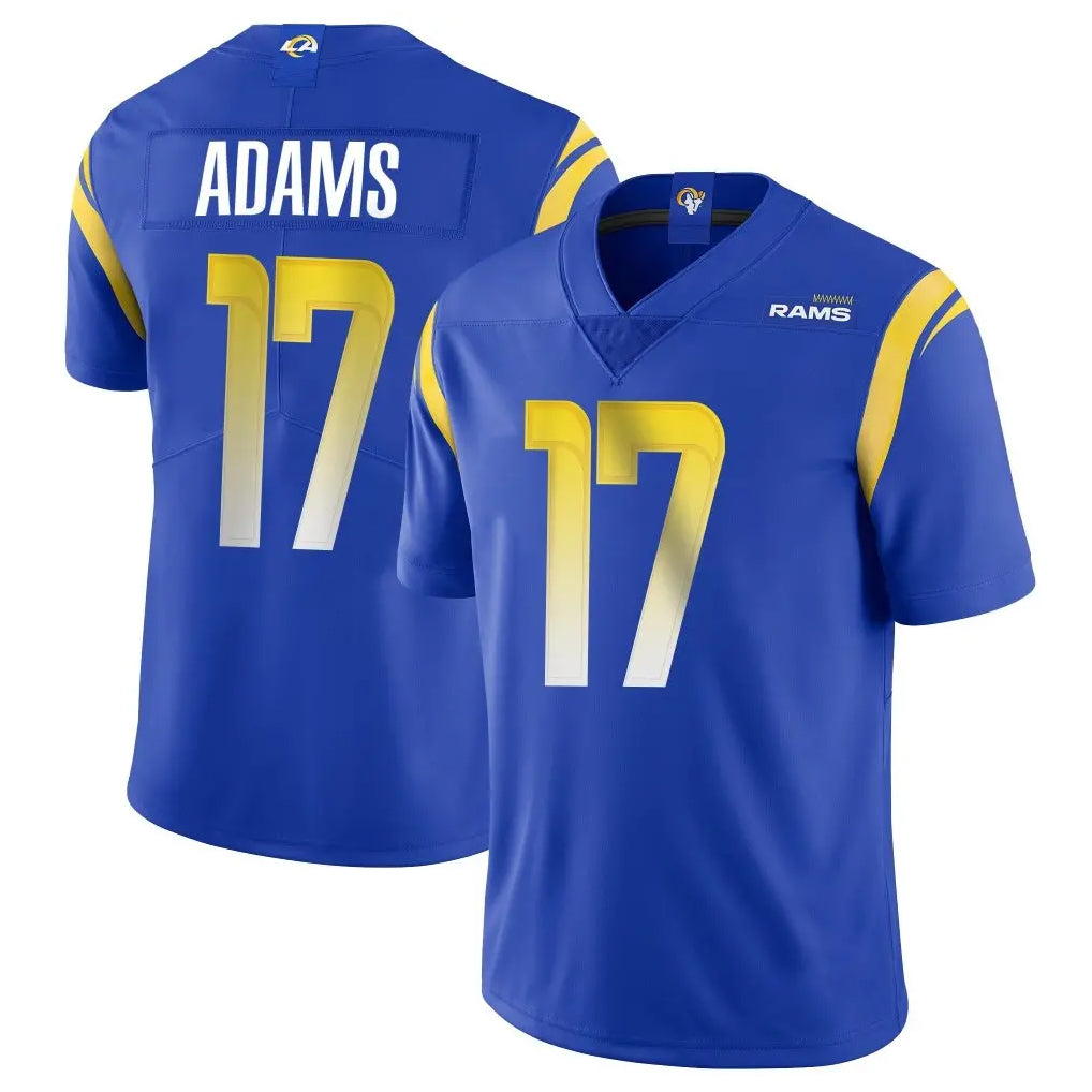 Fenge LA.Rams #17 Davante Adams Player Royal Limited Vapor Untouchable Home Game Stitched Jerseys