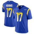 Fenge LA.Rams #17 Davante Adams Player Royal Limited Vapor Untouchable Home Game Stitched Jerseys