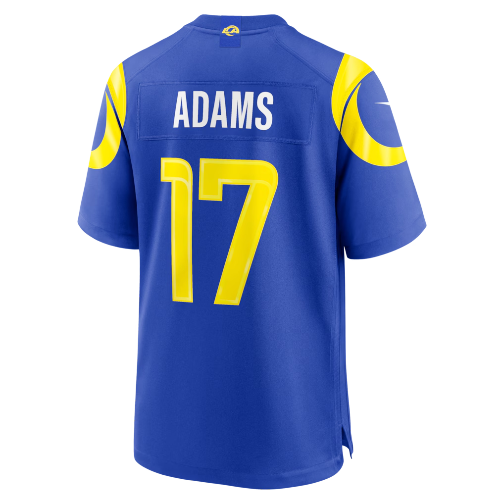 Fenge LA.Rams #17 Davante Adams Royal Team Game Player Stitched Jerseys