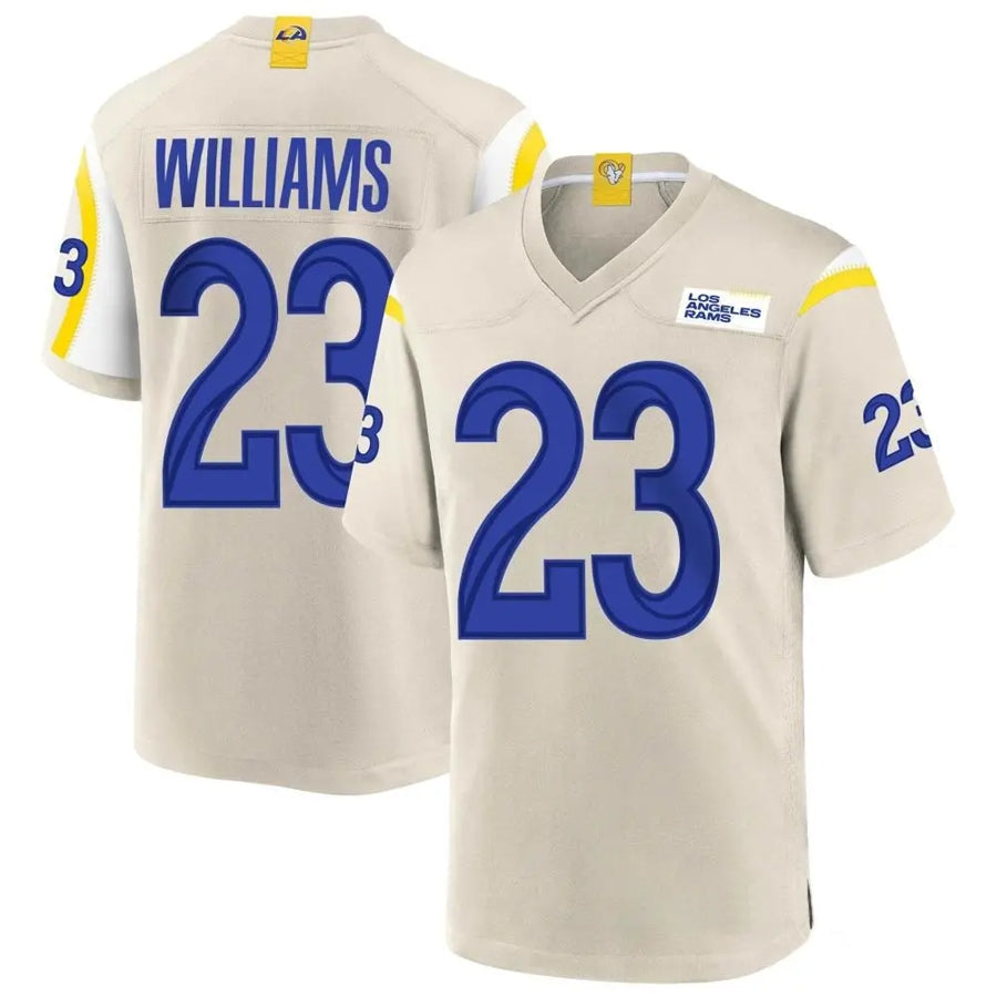 FengeLA.Rams #23 Kyren Williams Player Bone Replica Game Stitched Jerseys