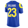 Fenge LA.Rams #23 Kyren Williams Royal Team Vapor F.U.S.E. Stitched Limited Jerseys