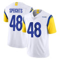 Fenge LA.Rams #48 Omar Speights Player White Limited Vapor Untouchable Home Game Stitched Jerseys