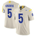 Fenge LA.Rams #5 Kamren Kinchens Player Bone Limited Vapor Home Game Stitched Jerseys