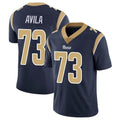 Fenge LA.Rams #73 Steve Avila Player Navy Limited Vapor Untouchable Home Game Stitched Jerseys