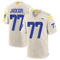 Fenge LA.Rams #77 Alaric Jackson Player Bone Home Game Stitched Jerseys