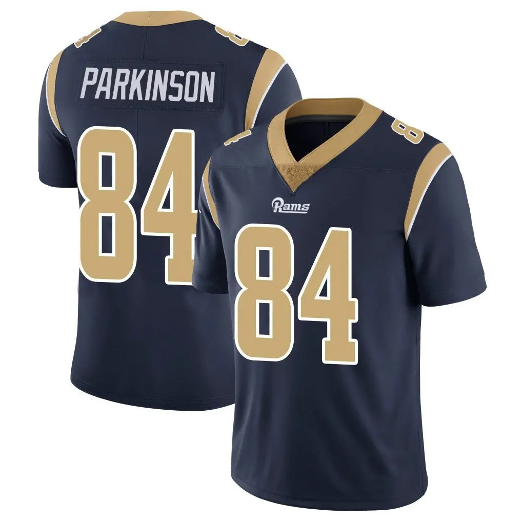 Fenge LA.Rams #84 Colby Parkinson Player Navy Limited Vapor Untouchable Home Game Stitched Jerseys