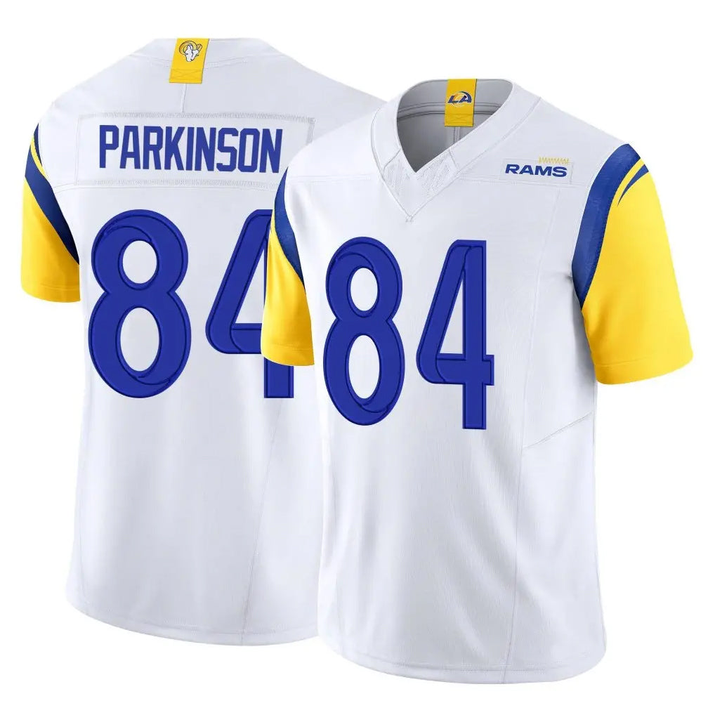 Fenge LA.Rams #84 Colby Parkinson Player White Limited Vapor F.U.S.E. Home Game Stitched Jerseys