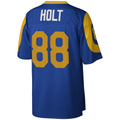Fenge LA.Rams #88 Torry Holt Mitchell & Ness Royal Legacy Replica Stitched Puhic Jersey