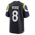 Fenge LA.Rams #8 Jared Verse Player Midnight Blue Rivalries Collection Game Stitched Jerseys
