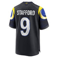 Fenge LA.Rams #9 Matthew Stafford Player Midnight Blue Rivalries Collection Game Stitched Jerseys
