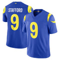 Fenge LA.Rams #9 Matthew Stafford Player Royal Vapor F.U.S.E. Limited Home Game Stitched Jerseys