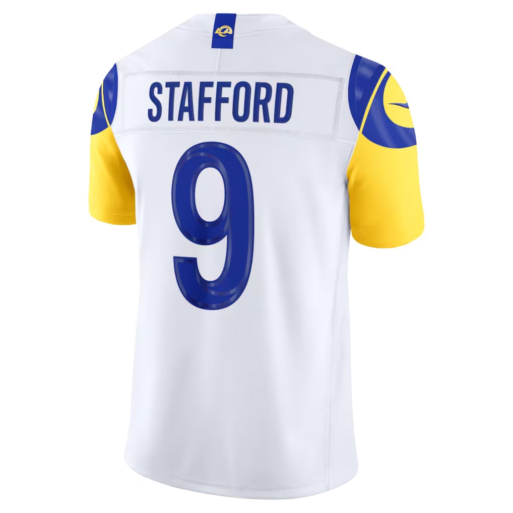 Fenge LA.Rams #9 Matthew Stafford White Vapor F.U.S.E. Stitched Limited Jerseys
