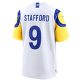Fenge LA.Rams #9 Matthew Stafford White White Game Player Stitched Jerseys