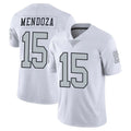 Fenge LV.Raiders #15 Fernando Mendoza Player White Limited Color Rush Home Game Stitched Jerseys