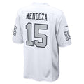 Fenge LV.Raiders #15 Fernando Mendoza White Alternate Game Player Stitched Jerseys