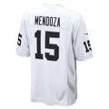 Fenge LV.Raiders #15 Fernando Mendoza White Game Player Stitched Jerseys