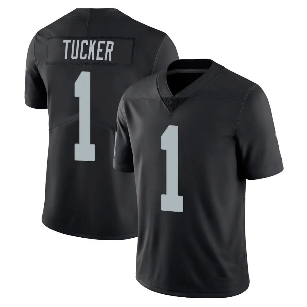 Fenge LV.Raiders #1 Tre Tucker Player Black Limited Vapor Untouchable Home Game Stitched Jerseys