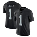 Fenge LV.Raiders #1 Tre Tucker Player Black Limited Vapor Untouchable Home Game Stitched Jerseys