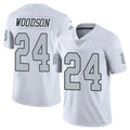 Fenge LV.Raiders #24 Charles Woodson Player White Alternate Vapor Limited Stitched Jerseys