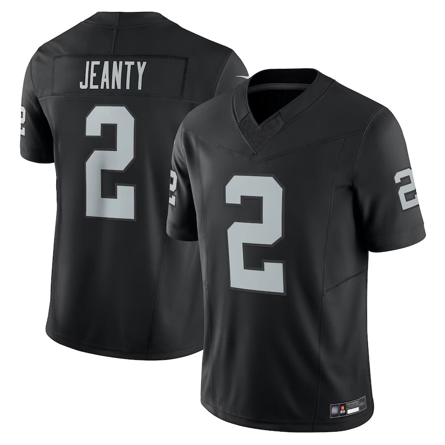 Fenge LV.Raiders #2 Ashton Jeanty Player Black Home Limited Stitched Jerseys