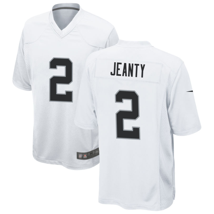 Fenge LV.Raiders #2 Ashton Jeanty Player White Game Stitched Jerseys