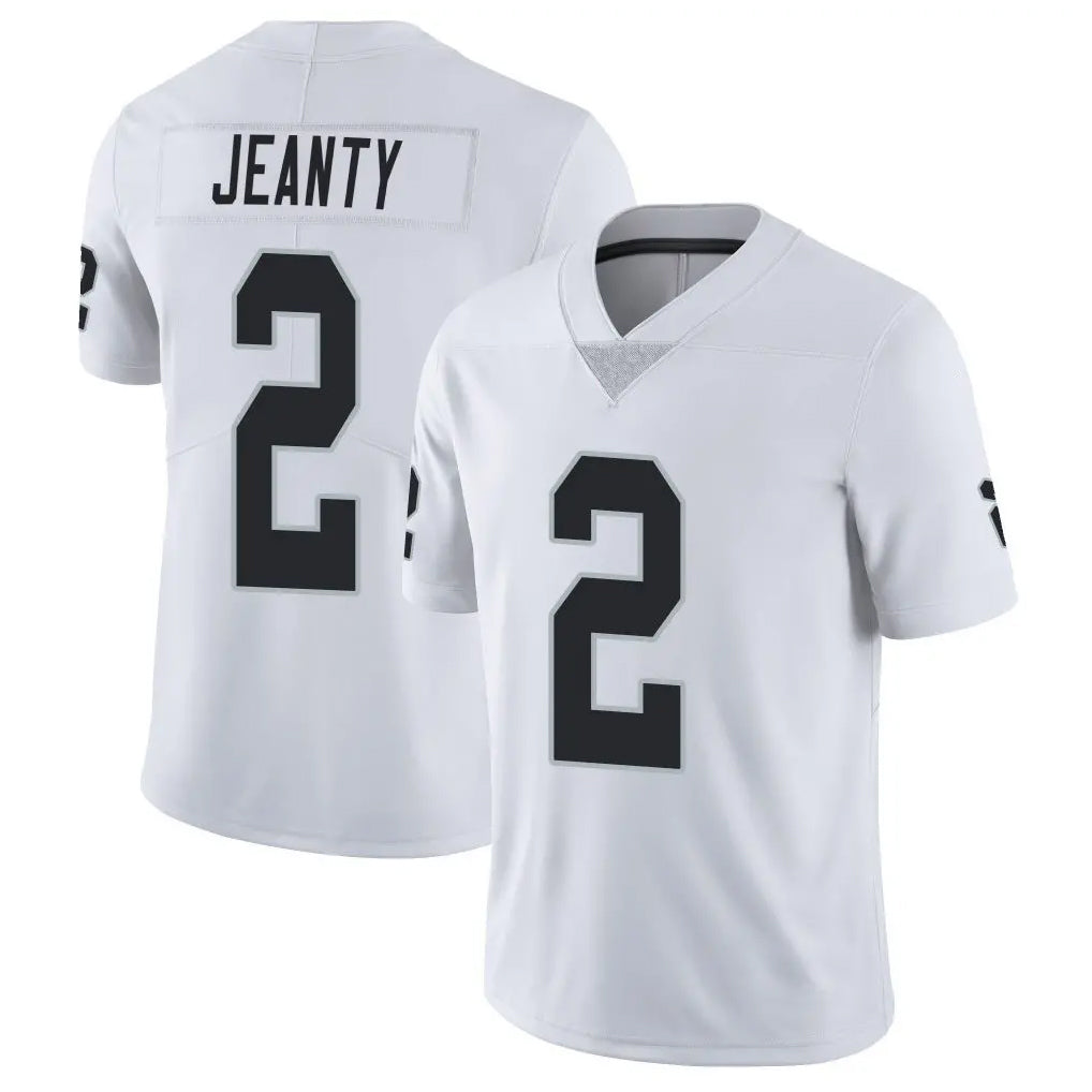Fenge LV.Raiders #2 Ashton Jeanty Player White Limited Vapor Untouchable Home Game Stitched Jerseys