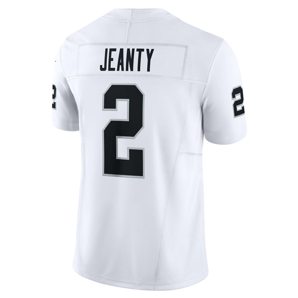Fenge LV.Raiders #2 Ashton Jeanty Player Whtie Vapor F.U.S.E. Limited Stitched Jerseys