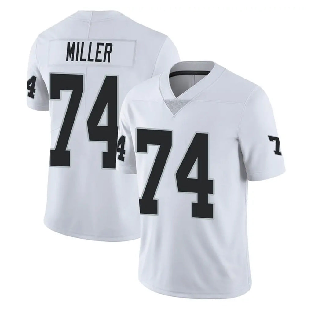 Fenge LV.Raiders #74 Kolton Miller Player White Limited Vapor Untouchable Home Game Stitched Jerseys